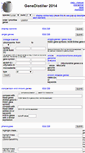 Mobile Screenshot of genedistiller.org